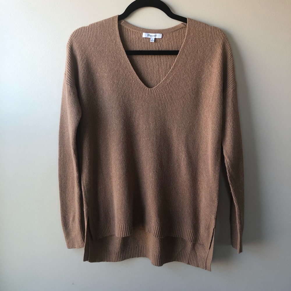 Madewell v-neck sweater